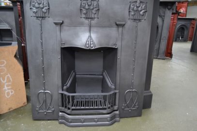 Art Nouveau Fireplace Combination 4028LC - Oldfireplaces