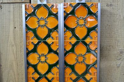 Classic Gothic Style Fireplace Tiles R030 - Oldfireplaces