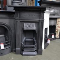 Tall Victorian Bedroom Fireplace 4038B - Oldfireplaces