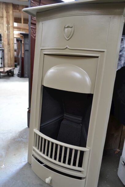 Edwardian Bedroom Fireplace Painted 1851B - Oldfireplaces