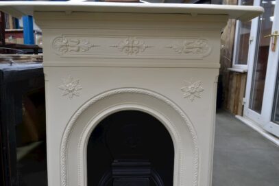 Victorian Painted Bedroom Fireplace - 4054B