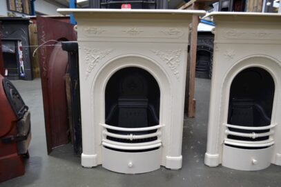 Victorian Arched Painted Fireplace 4055MC - Oldfireplaces