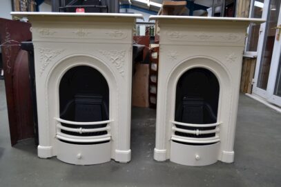 Victorian Arched Painted Fireplace 4055MC - Oldfireplaces