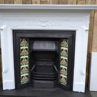 Victorian Cast Iron Surround Painted 4058CS - Oldfireplaces