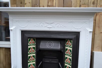 Victorian Cast Iron Surround Painted 4058CS - Oldfireplaces