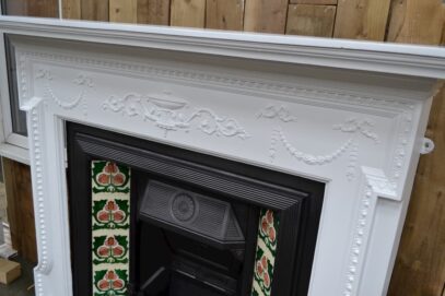 Victorian Cast Iron Surround Painted 4058CS - Oldfireplaces