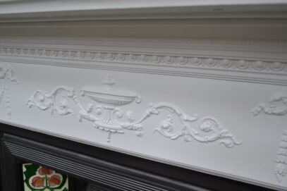 Victorian Cast Iron Surround Painted 4058CS - Oldfireplaces