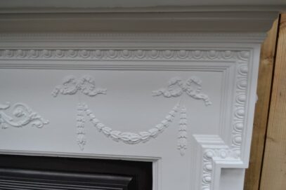 Victorian Cast Iron Surround Painted 4058CS - Oldfireplaces