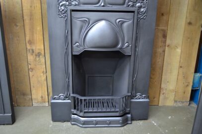 Tall Art Nouveau Fireplace - 4073LC