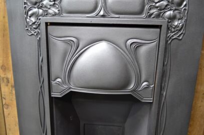 Tall Art Nouveau Fireplace - 4073LC