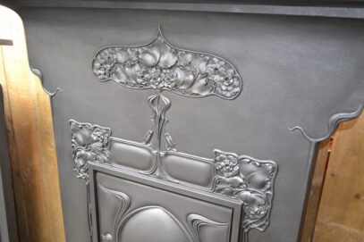 Tall Art Nouveau Fireplace - 4073LC