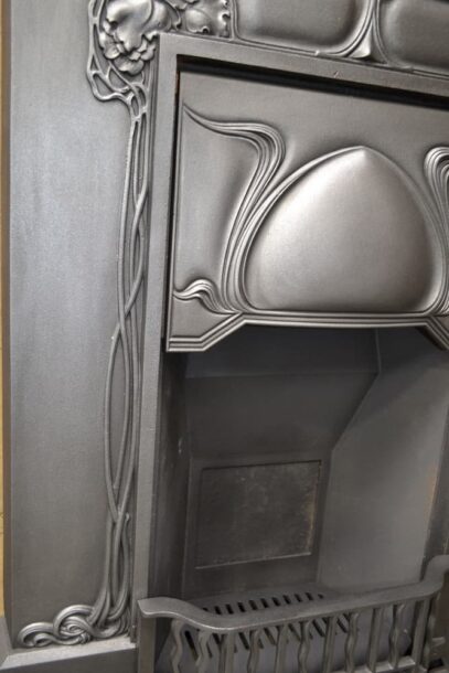 Tall Art Nouveau Fireplace - 4073LC