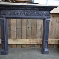 Original Arts & Crafts Cast Iron Surround 4096CS - Oldfireplaces