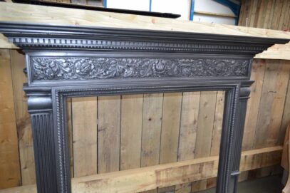 Original Arts & Crafts Cast Iron Surround 4096CS - Oldfireplaces