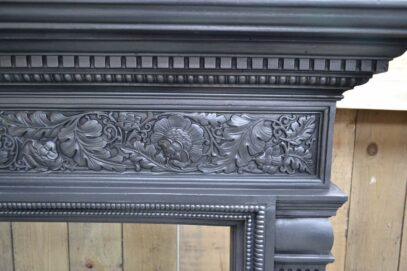 Original Arts & Crafts Cast Iron Surround 4096CS - Oldfireplaces