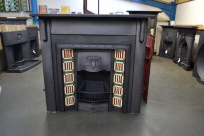 1920's Cast Iron Fire Surround 4104CS - Oldfireplaces