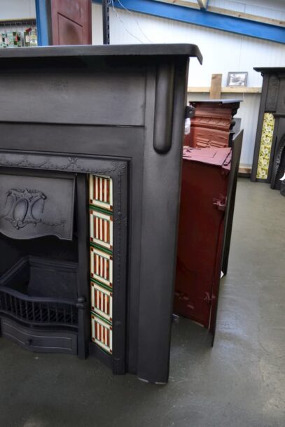 1920's Cast Iron Fire Surround 4104CS - Oldfireplaces