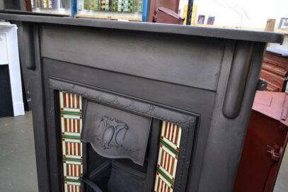 1920's Cast Iron Fire Surround 4104CS - Oldfireplaces