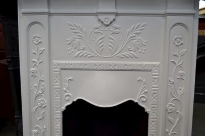 Painted Victorian Bedroom Fireplace - 4105B