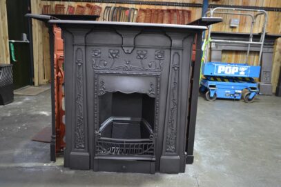 Original Art Nouveau Fireplace 4494LC - Oldfireplaces