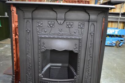 Original Art Nouveau Fireplace 4494LC - Oldfireplaces