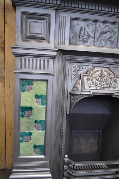 Victorian Tiled Fireplace 4124TC - Oldfireplaces