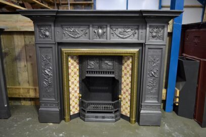 Victorian Cast Iron Fire Surround 4127CS - Oldfireplaces