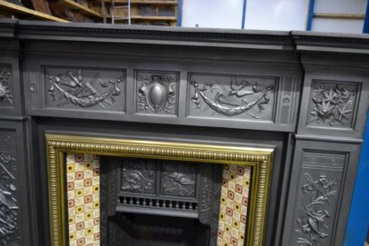 Victorian Cast Iron Fire Surround 4127CS - Oldfireplace