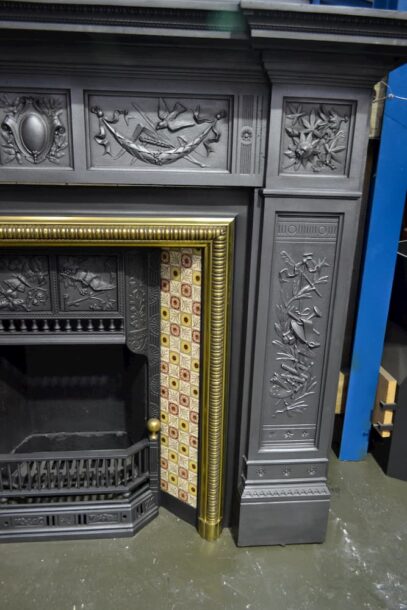 Victorian Cast Iron Fire Surround 4127CS - Oldfireplace