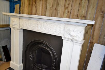 Antique Victorian Marble Fireplaces - 4133MS - Oldfireplaces