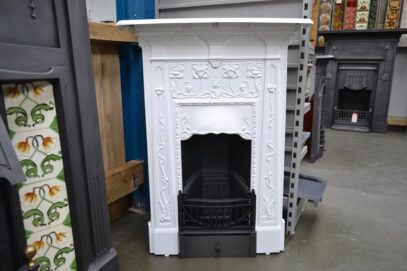 Original Art Nouveau Bedroom Fireplace 4102B - Oldfireplaces