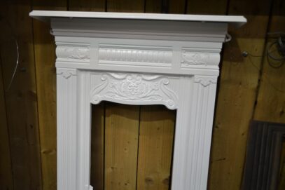 Painted Edwardian Bedroom Fireplace 4142B - Oldfireplaces