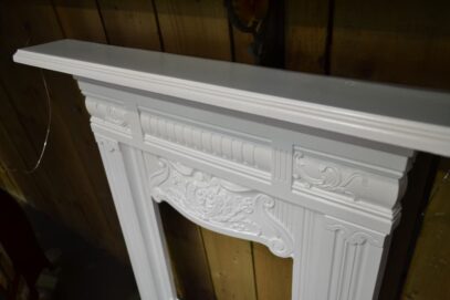 Painted Edwardian Bedroom Fireplace 4142B - Oldfireplaces