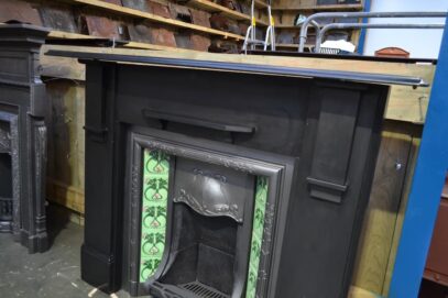 Art Deco Slate Fire Surround 4153SS - Oldfireplaces