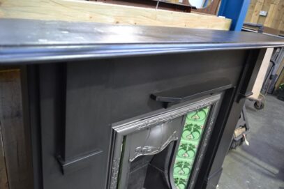 Art Deco Slate Fire Surround 4153SS - Oldfireplaces