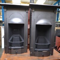 1930's Cast Iron Bedroom Fireplaces 4153B - Oldfireplaces