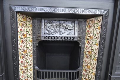 Arts & Crafts Tiled Insert 4160TI - Oldfireplaces