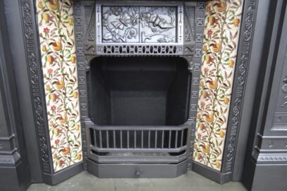 Arts & Crafts Tiled Insert 4160TI - Oldfireplaces