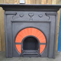 Vintage Art Nouveau Fire Surround 4166CS - Oldfireplaces