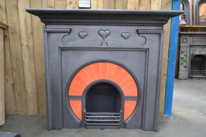 Vintage Art Nouveau Fire Surround 4166CS - Oldfireplaces