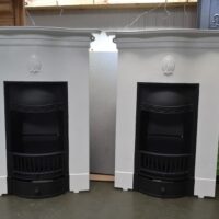 1930's Painted Bedrooms Fireplaces - Oldfireplaces