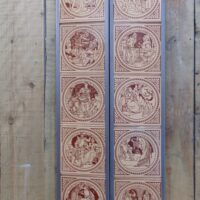 Shakespeare Fireplace Tiles - Arts 006 Oldfireplaces