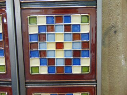 Reproduction Mosaic Fireplace Tiles - R064 Oldfireplaces