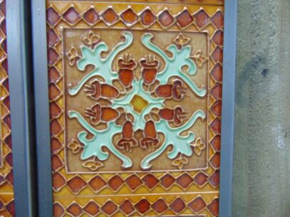 Norwich Reproduction Fireplace Tiles - R066 Oldfireplaces