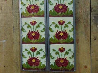 Victorian Fireplace Tiles - V019 Oldfireplaces