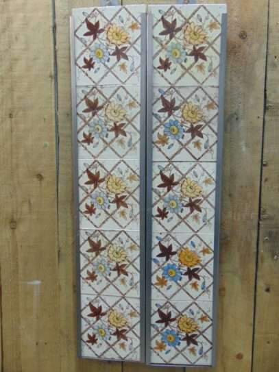 Original Victorian Fireplace Tiles - V020 Oldfireplaces