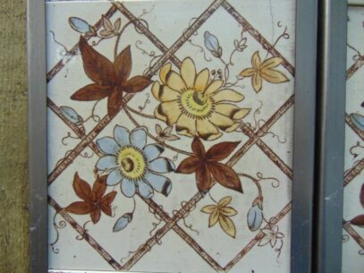 Original Victorian Fireplace Tiles - V020 Oldfireplaces