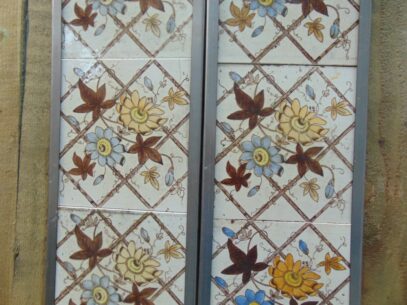 Original Victorian Fireplace Tiles - V020 Oldfireplaces