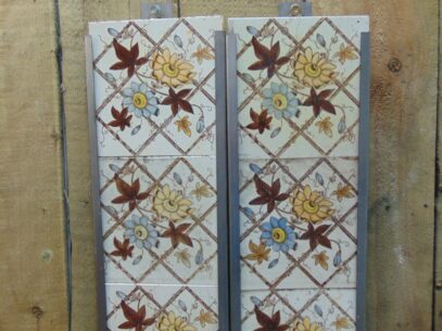 Original Victorian Fireplace Tiles - V020 Oldfireplaces