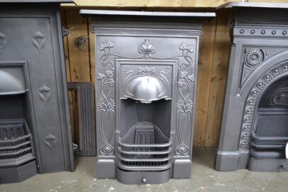 Art Nouveau Bedroom Fireplaces Pair 4205B - Oldfireplaces